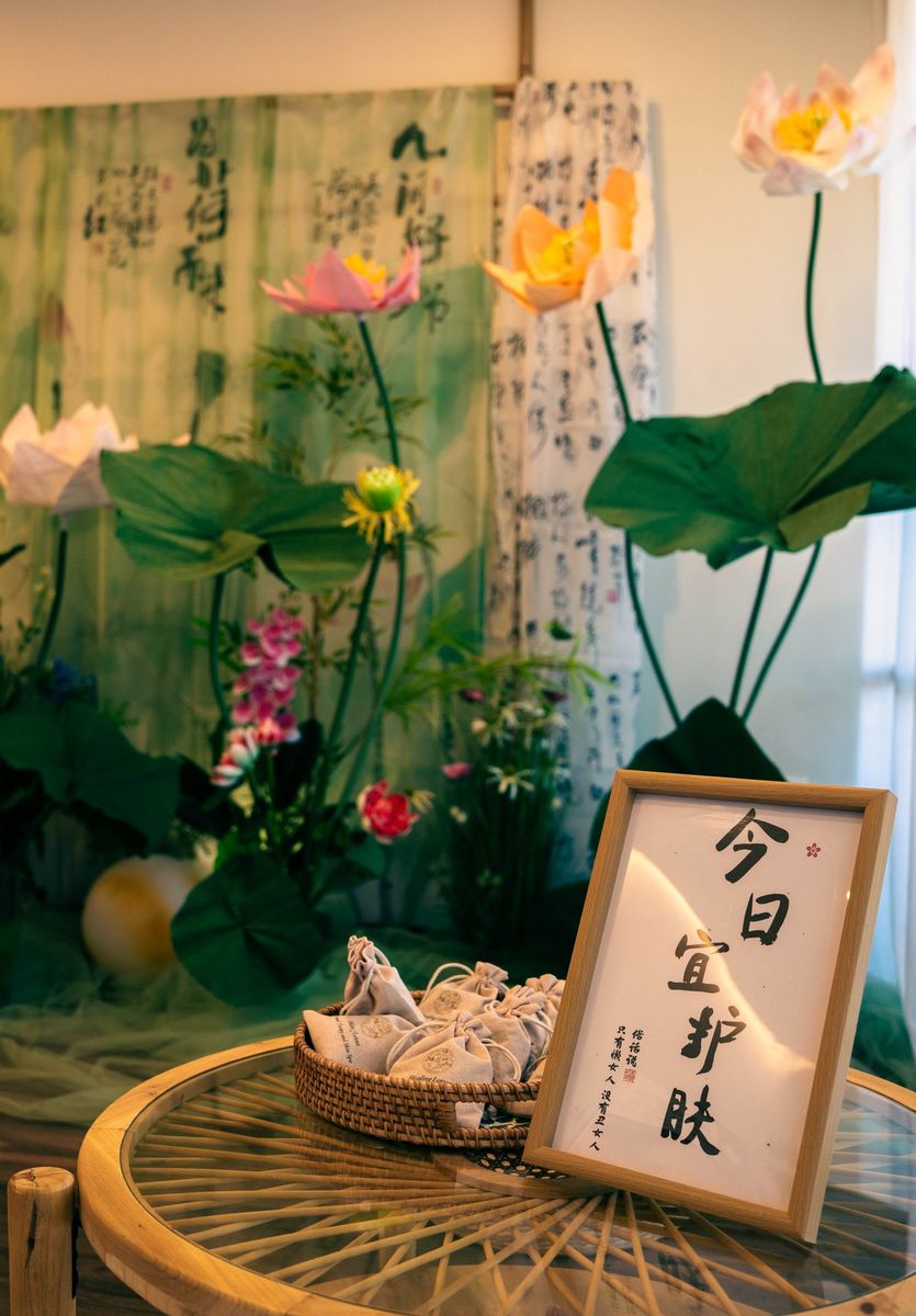 Lotus garden sanctuary